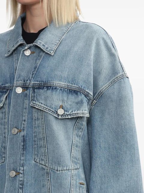 AGOLDE long-sleeve denim jacket - Blue
