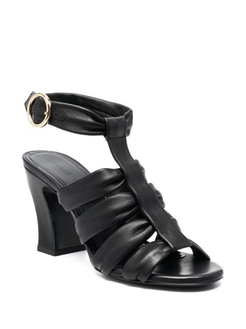 KHAITE The Perth 85mm sandals - Black