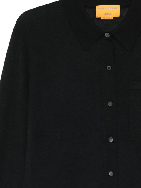 Guest In Residence cashmere shirt - Black
