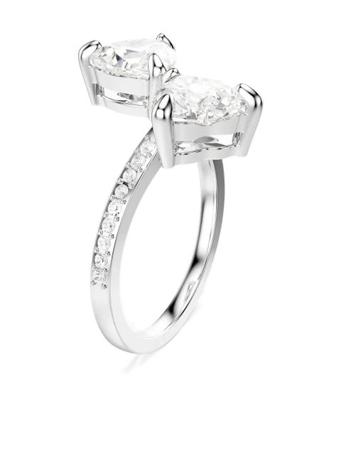 Swarovski crystal-embellished ring - Silver - zdjęcie produktu nr 1