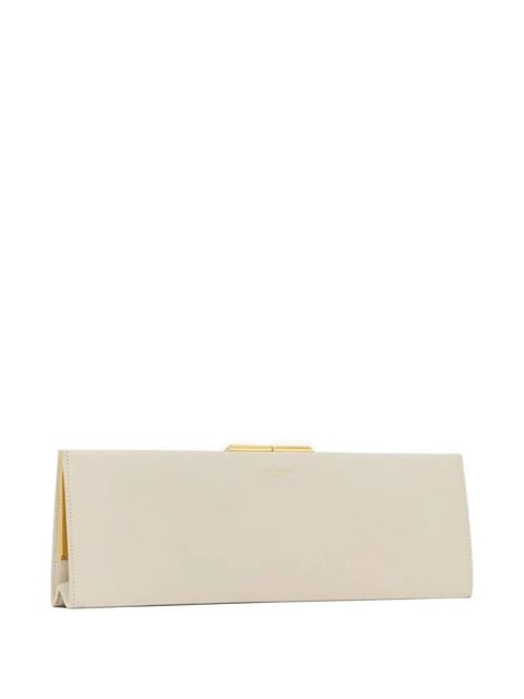 Saint Laurent large Midnight clutch bag - Neutrals