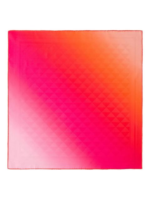 Prada printed silk scarf - Pink