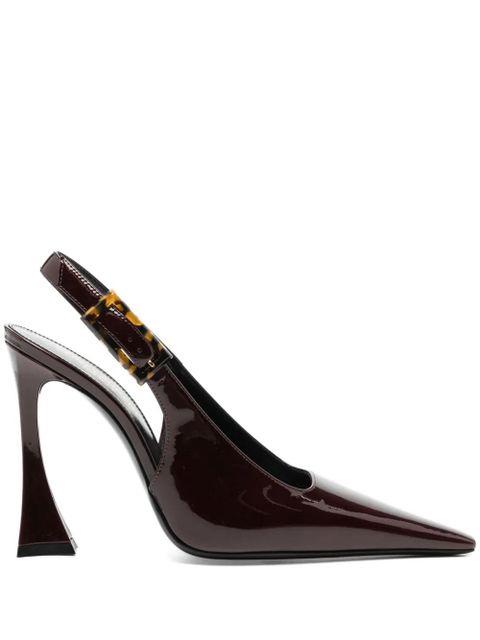 Saint Laurent 110mm Stone Sevilla pumps - Red - zdjęcie produktu nr 1