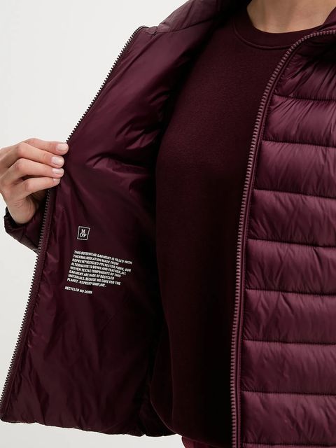 Marc O'Polo kurtka kolor bordowy przejściowa 508085170359