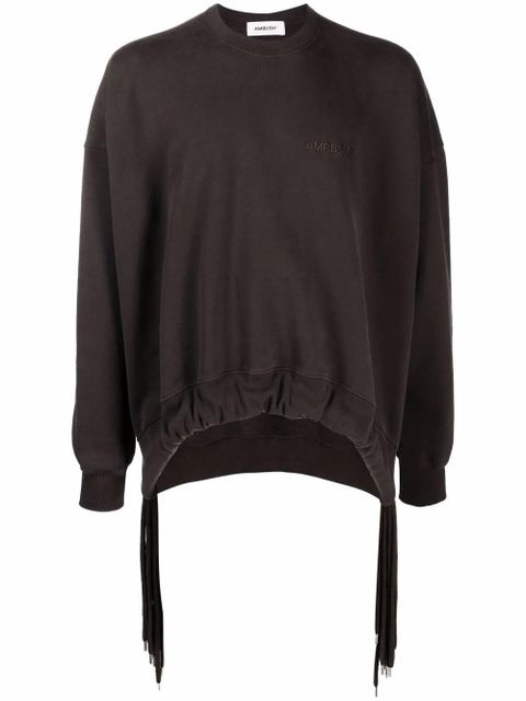AMBUSH multi-cord crew-neck sweatshirt - Brown - zdjęcie produktu nr 1