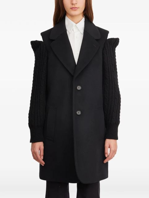 Comme Des Garçons wool sleeves coat - Black - zdjęcie produktu nr 1