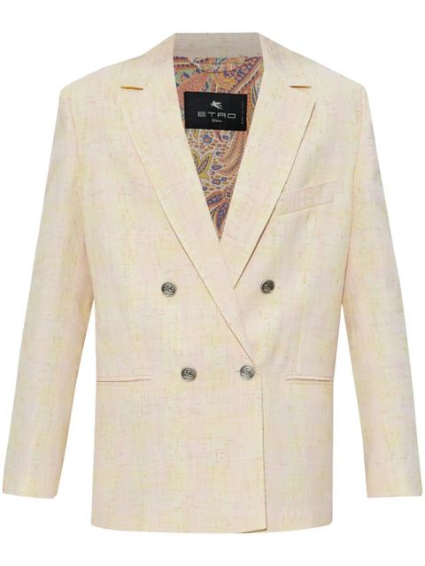 ETRO double-breasted blazer - Neutrals - zdjęcie produktu nr 1