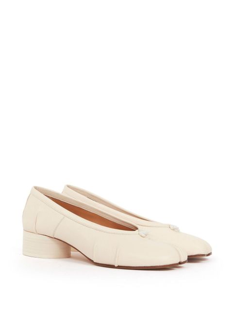 Maison Margiela 30mm Tabi pumps - White - zdjęcie produktu nr 2