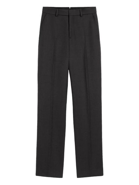 AMI Paris wool large-fit trousers - Grey - zdjęcie produktu nr 1