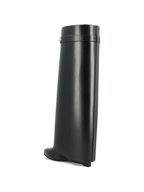 Givenchy Shark leather boots - Black