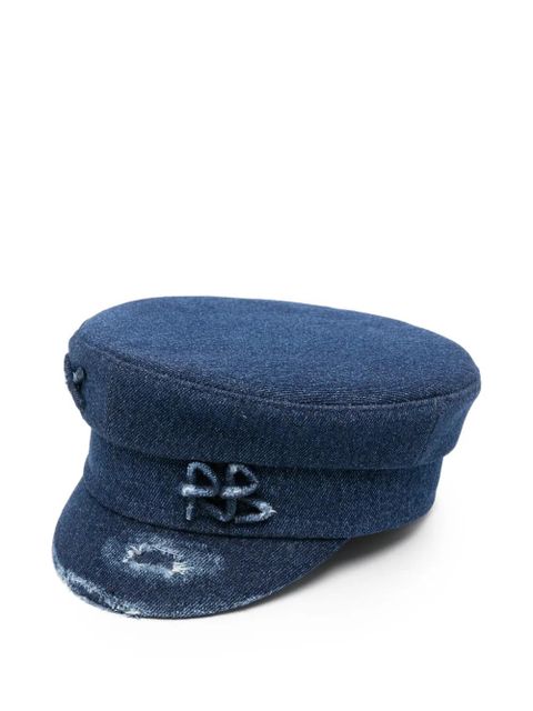 Ruslan Baginskiy distressed hat - Blue - zdjęcie produktu nr 1