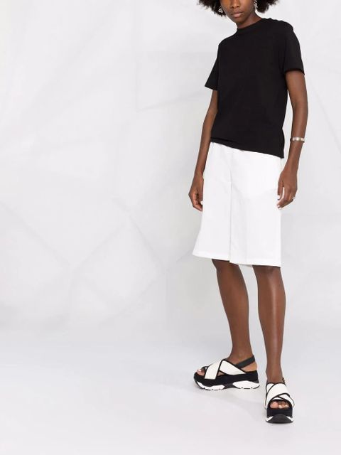 Cecilie Bahnsen Juno cut-out T-shirt - Black