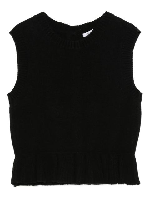 Cecilie Bahnsen round-neck sweater - Black - zdjęcie produktu nr 1