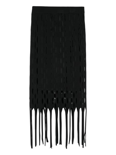 PINKO cut-out knitted skirt - Black - zdjęcie produktu nr 2