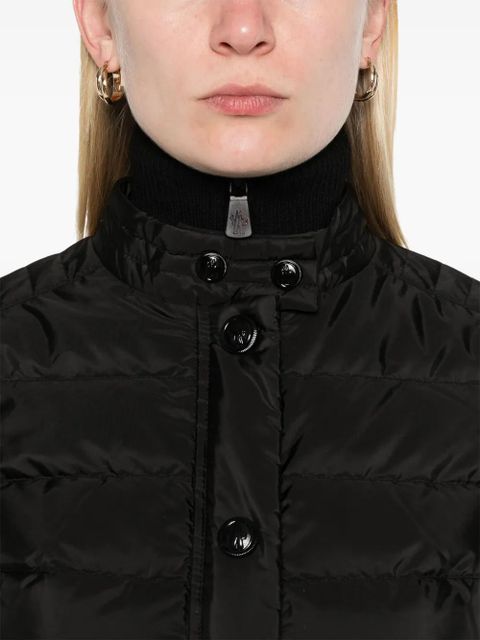 Moncler Grenoble padded cardigan - Black