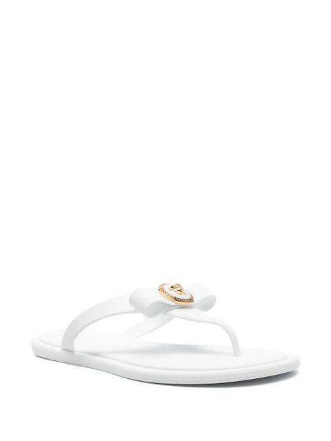 Versace Gianni Ribbon flip flops - White - zdjęcie produktu nr 2