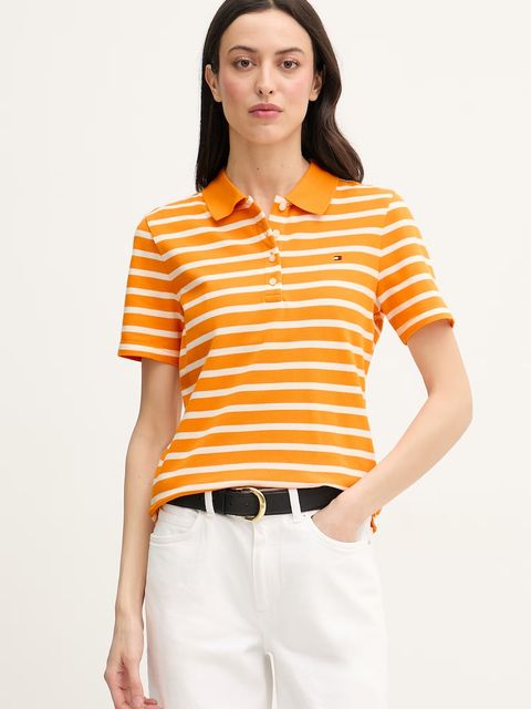 Tommy Hilfiger polo damskie z bawełną - zdjęcie produktu nr 1