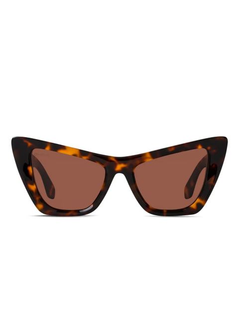 Off-White Edvard cat-eye sunglasses - Brown - zdjęcie produktu nr 1