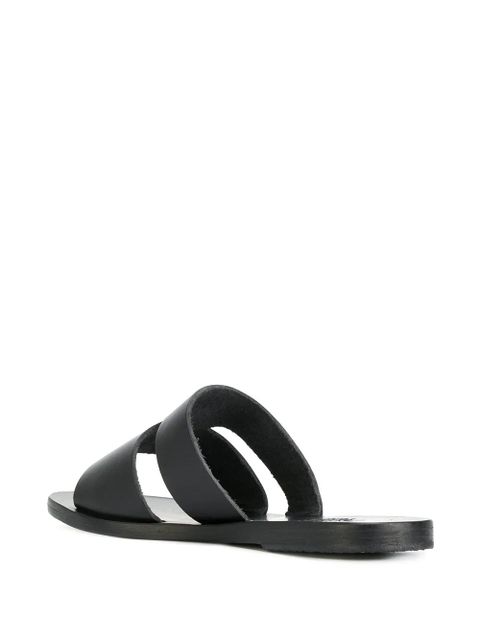 Ancient Greek Sandals classic slip-on sandals - Black