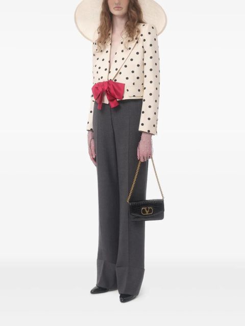 Valentino Garavani Plusdepois-print blazer - Neutrals