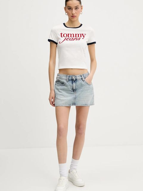 Tommy Jeans spódnica jeansowa - zdjęcie produktu nr 2