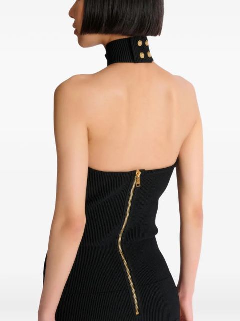 Balmain strapless tube dress - Black - zdjęcie produktu nr 2