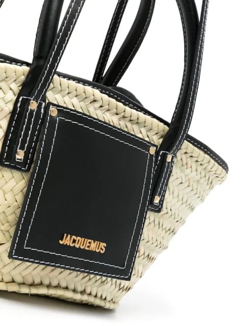 Jacquemus Le Petit Soli Basket bag - Neutrals