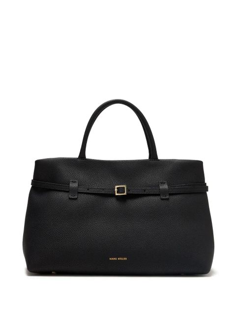 Manu Atelier leather tote bag - Black - zdjęcie produktu nr 1
