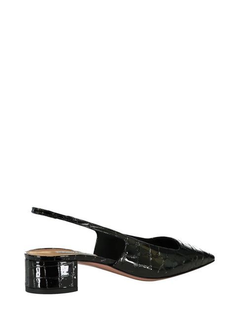 Aquazzura 35mm Ginza slingback pumps - Black - zdjęcie produktu nr 2