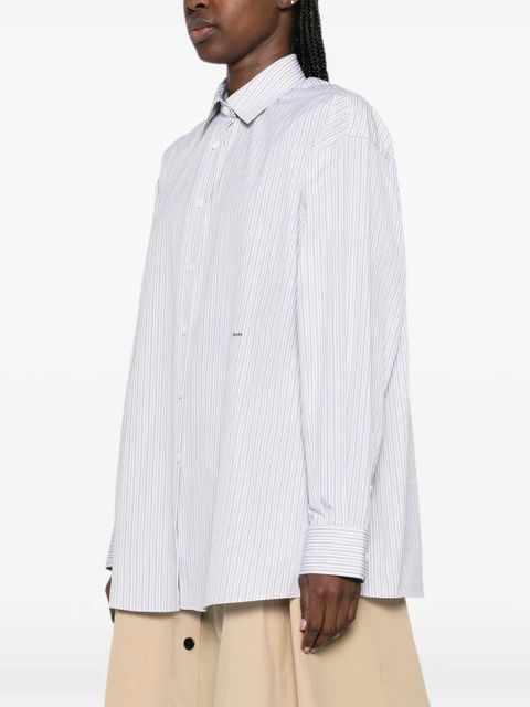 Prada striped buttoned shirt - White