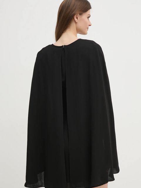 Karl Lagerfeld sukienka kolor czarny mini prosta A1W13022 - zdjęcie produktu nr 2