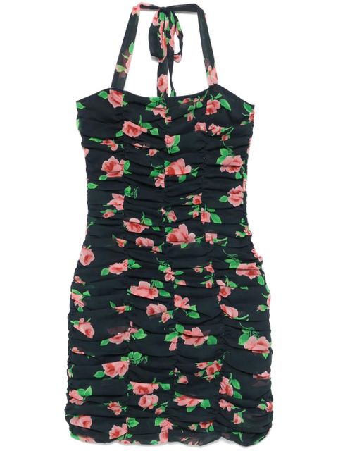 ROTATE BIRGER CHRISTENSEN chiffon mini dress - Blue - zdjęcie produktu nr 1