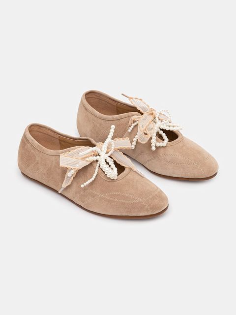 Answear.LAB baleriny zamszowe - zdjęcie produktu nr 1