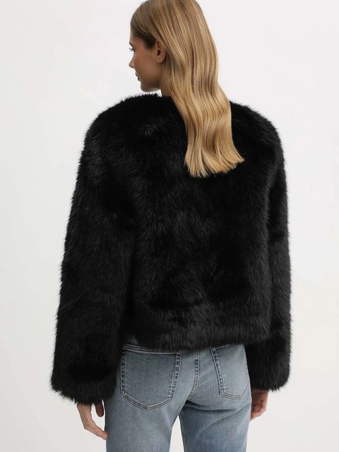 Blugirl Blumarine kurtka kolor czarny przejściowa RF5212.E1088