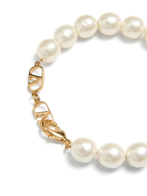 Valentino Garavani Coeur Royal bracelet - Neutrals