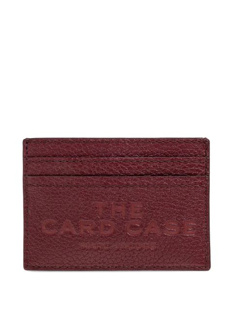 Marc Jacobs logo-embossed cardholder - Red - zdjęcie produktu nr 1