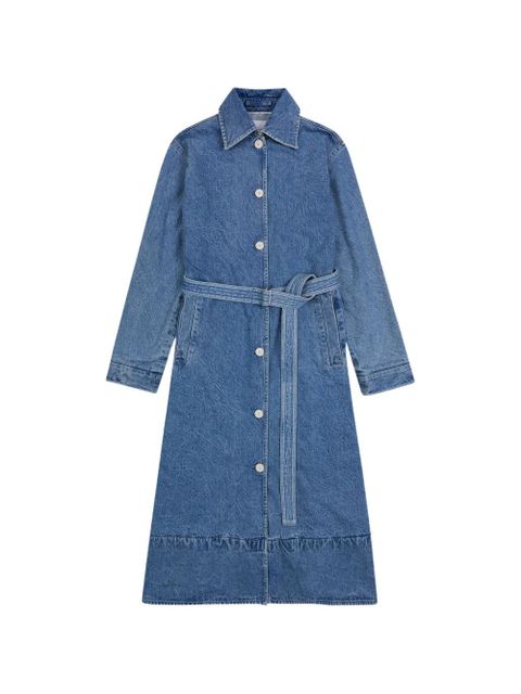 AGOLDE x Maria Mcmanus A-line coat - Blue - zdjęcie produktu nr 1