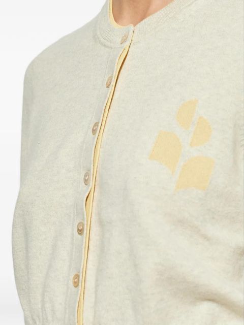 MARANT ÉTOILE layered cardigan - Neutrals