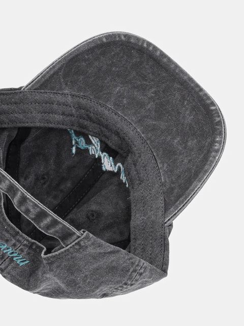 JOYINME czapka z daszkiem jeansowa Radiance kolor szary z aplikacją Radiance