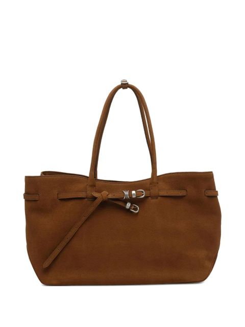 Marge Sherwood buckle-detail shoulder bag - Brown - zdjęcie produktu nr 1