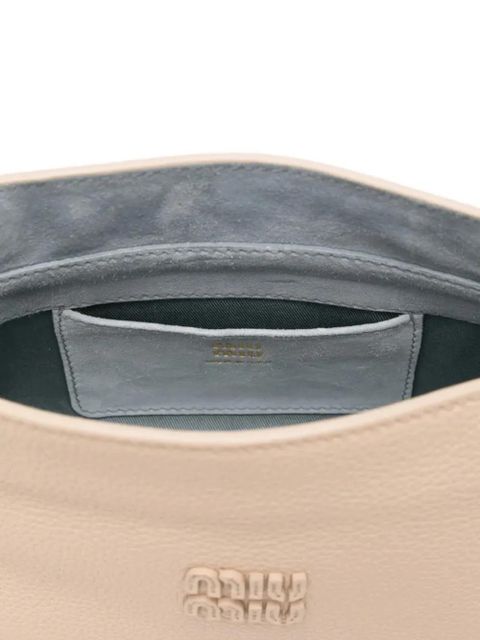 Miu Miu leather cross body bag - Neutrals