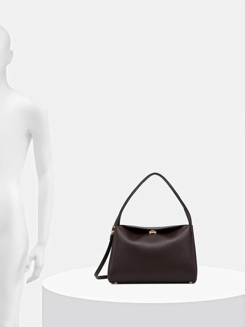 Themoire torebka kolor brązowy TMFW25EUDN109