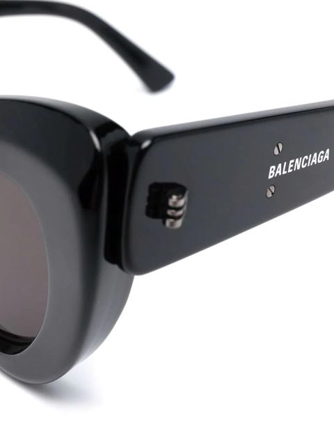 Balenciaga Eyewear Mega cat-eye sunglasses - Black
