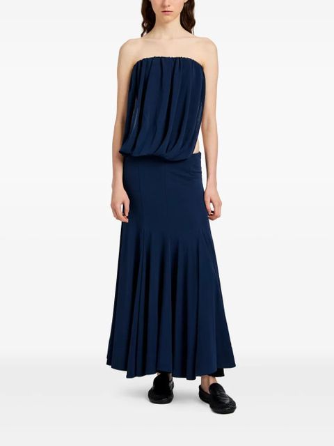 Proenza Schouler Yael maxi dress - Blue