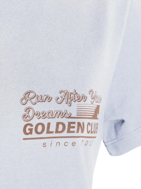 Golden Goose graphic-print T-shirt - Blue - zdjęcie produktu nr 2