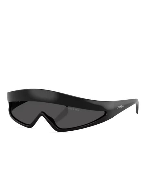 Prada Eyewear shield-frame sunglasses - Black - zdjęcie produktu nr 1