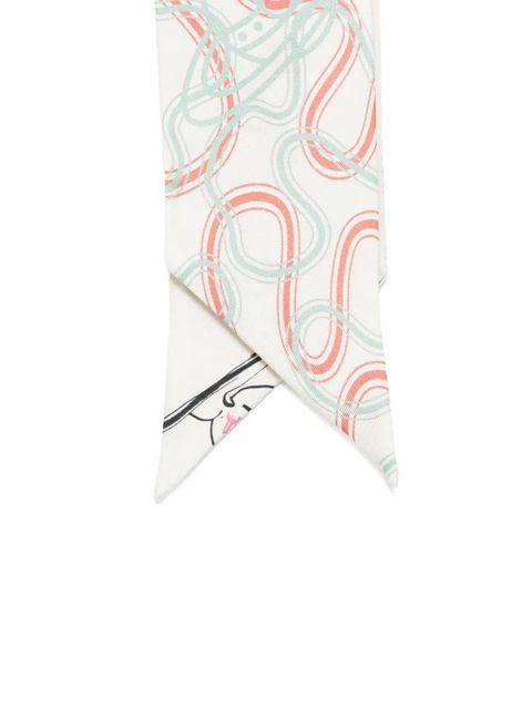 Vivienne Westwood graphic scarv - Neutrals - zdjęcie produktu nr 2