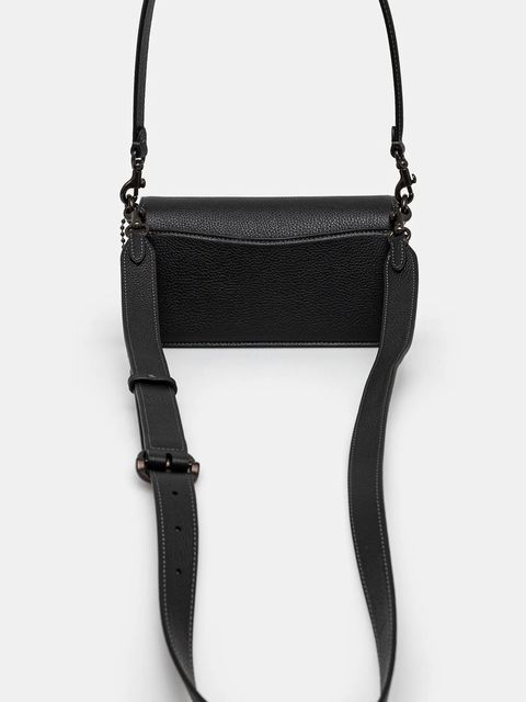 Coach torebka skórzana Tabby kolor czarny CY201