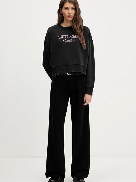 Guess Jeans bluza bawełniana - zdjęcie produktu nr 1