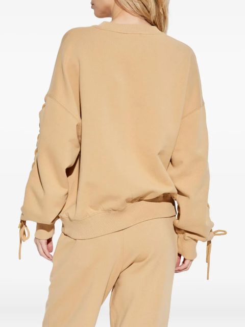 ROTATE BIRGER CHRISTENSEN lace-up sweatshirt - Neutrals - zdjęcie produktu nr 2